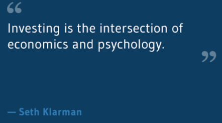 Investing is the intersection of "Eco & Psychology"